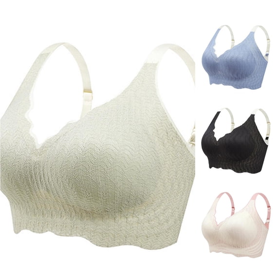 SIYUDAN Women's Jelly Gel Shaping Bra All Day Tender Care Women Bras Supportive Bra Comfort Tshirt Bralettes, Size XL