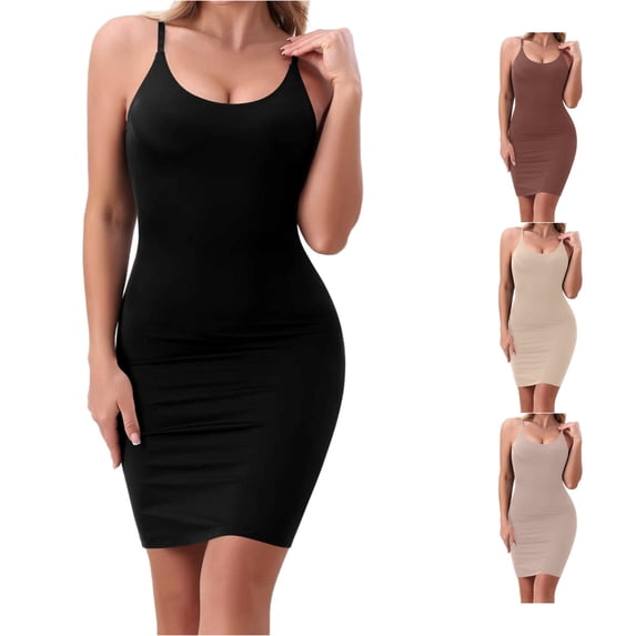 SIYUDAN Women's Shapewear Bodysuit Seamless Body Shaper Dress Under Garment XXL