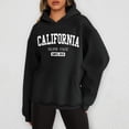 thumbnail image 1 of SIYUDAN Women's Sweatshirts Hoodies Long Sleeve Hoodie Women's Hoodies Pullover Oversized Hoodie for WomenLight Gray Sweatshirt for Women Fall Hoodies Preppy Clothes, 1 of 5