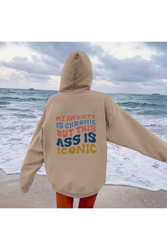 Women's Sweatshirts Hoodies Long Sleeve Hoodie Womens Hoodies Pullover Oversized Hoodie for WomenPink Womens Sweatshirt Winter Outfits for Women 2025 Trending Clothes