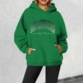 thumbnail image 1 of SIYUDAN Women's Sweatshirts Hoodies Long Sleeve Hoodie Womens Pullover Hoodie Oversized Sweatshirt for WomenWhite Sweatshirt women s Fall Outfits Preppy Teen Clothes, 1 of 3