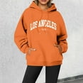 thumbnail image 1 of SIYUDAN Women's Sweatshirts Hoodies Long Sleeve Pullover Hoodie Graphic Hoodies for WomenGrey Sweatshirt Womens Fall Outfits Casual Wear, 1 of 3