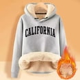 thumbnail image 1 of SIYUDAN Women's Sweatshirts Hoodies Long Sleeve Pullover Hoodie Sweatshirt Soft HoodieLight Gray Sweatshirts Fall Outfits women Fashion, 1 of 3