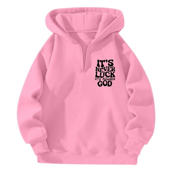 SIYUDAN Women 's Sweatshirts Hoodies Long Sleeve Women s Zipper Hoodie Cozy Sweatshirts for Women Pink Sweatshirt Women s Fall Clothes for Women 2025 Teen Clothing