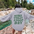 thumbnail image 1 of SIYUDAN Women's Sweatshirts Hoodies Long Sleeve Womens Pullover Graphic Hoodies for WomenLight Gray Sweatshirt Womens Womens Winter Tops Comfy Clothes, 1 of 4
