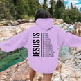 thumbnail image 1 of SIYUDAN Womens Hoodie Jesus Loves You Print Hooded Sweatshirts Oversized Graphic Hoodies For Women Hoodies For Women Pullover Winter Hoodies For Women Cute Womens Clothes, 1 of 4