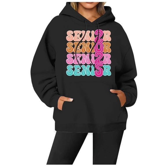 SIYUDAN Womens Hoodie Long Sleeve Hoodie Womens Pullover Sweatshirts Oversized Sweatshirt for WomenPurple Sweatshirts for Women Fall Clothing Women 2025 College Wear