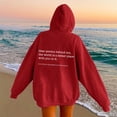 thumbnail image 1 of SIYUDAN Womens Hoodie Long Sleeve Pullover Sweatshirts for Women Cute Hoodies Brown Sweatshirts for women s Fall Fashion 2025 Women's Clothing, 1 of 4