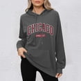 thumbnail image 1 of SIYUDAN Womens Hoodie Long Sleeve Pullover Sweatshirts for Women Cute Hoodies Khaki Sweatshirts Fall Clothes for Women Trendy Womens Clothes, 1 of 3