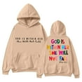 thumbnail image 1 of SIYUDAN Womens Hoodies Jesus Loves You Sweatshirt Letter Print Christian Sweatshirt Oversized Lightweight Pullover For Women Fall Basics Clothes For Women, 1 of 2