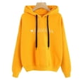 thumbnail image 1 of SIYUDAN Womens Hoodies Long Sleeve Pullover Sweatshirts Unisex HoodieBlue Hoodie Y2k Fall Clothing Women Clothes, 1 of 3