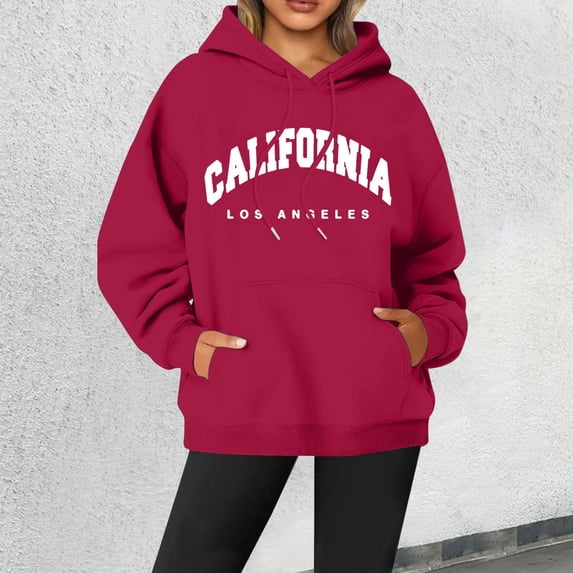 SIYUDAN Womens Hoodies Long Sleeve Pullover Sweatshirts for Women Baggy Hoodies Grey Sweater Womens Clothes Trendy Fall 2025 Clothes