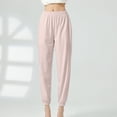 thumbnail image 1 of SIYUDAN Womens Pants Business Casual Pants For Women PinkAdult Pants For Women Lounge Pants Women Women Trousers High Waisted Summer Clothes For Women, 1 of 6