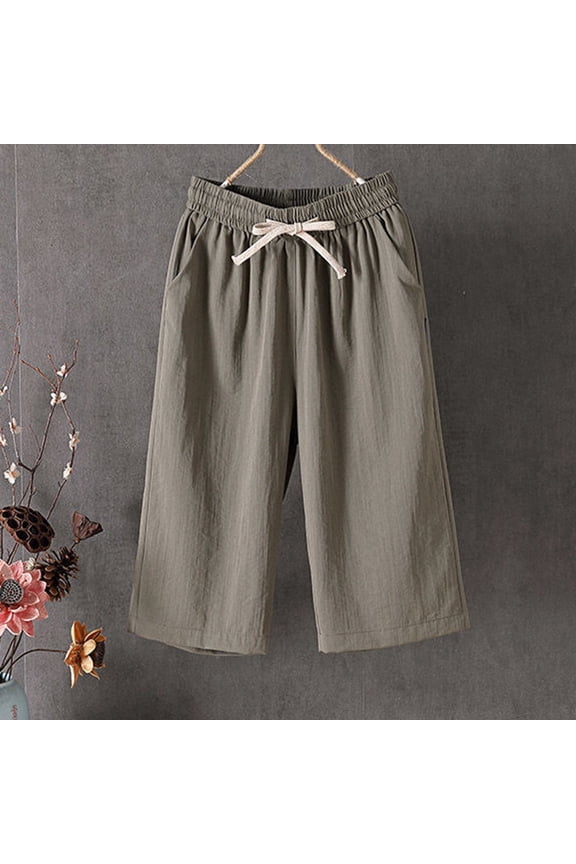 Womens Pants Pants For Women Casual Army GreenAdult Yoga Pants Lounge Pants For Women High Waisted Trousers Women Fall Pants