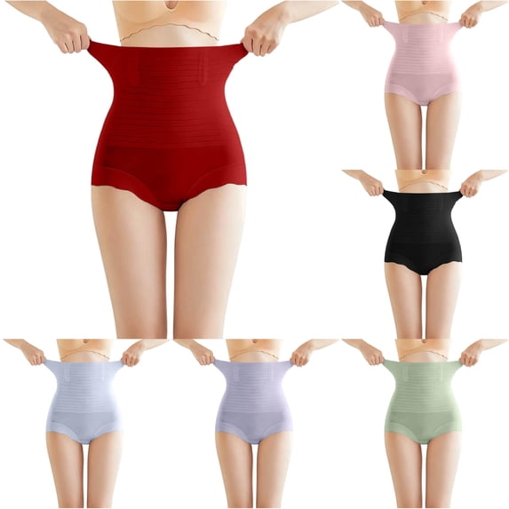 SIYUDAN Womens High Waist Lifting Shapewear Panties Seamless Control Sculpting, Size XXL