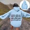 thumbnail image 1 of SIYUDAN Womens Sweatshirt Hoodies Jesus Loves You Sweatshirt Letter Print Christian Sweatshirt Oversized Lightweight Pullover For Women Winter Clothes For Women Trending Fashion, 1 of 4