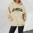 thumbnail image 1 of SIYUDAN Womens Sweatshirt Hoodies Long Sleeve Hoodie Pullover Sweatshirt Graphic HoodieBlack Crewneck Sweatshirt Fall Basics Street Style, 1 of 3