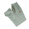 thumbnail image 1 of SIYUDAN Womens Trousers Casual Womens Pants GreenAdult Work Pants For Women Womens Lounge Pants Wide Leg Trousers Women With Pockets Womens Capris For Summer, 1 of 5