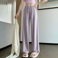 thumbnail image 1 of SIYUDAN Womens Trousers Pants For Women Casual Purple Adult Pants For Women Womens Lightweight Pants Wide Leg Pants Woman Womens Summer Pants, 1 of 4