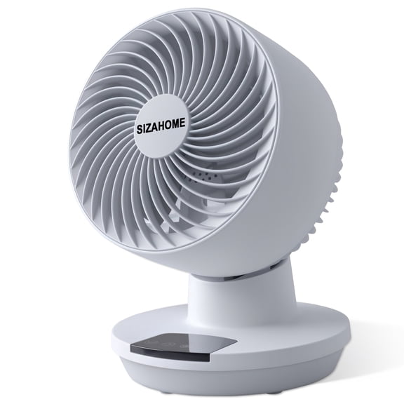 SIZAHOME Electric Fans - Desk Fan for Cooling Home, Office & Dorm, 25dB Silent