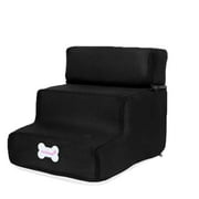 SIfdSeng 3 Step Dog Step Stairs Pet Ladder Cover Removable Comfortable Non Slip Dog Ramp Staircases Suitable for Small Dogs Father in Law Fathers Day Gift Fathers Day Decorations Outdoor