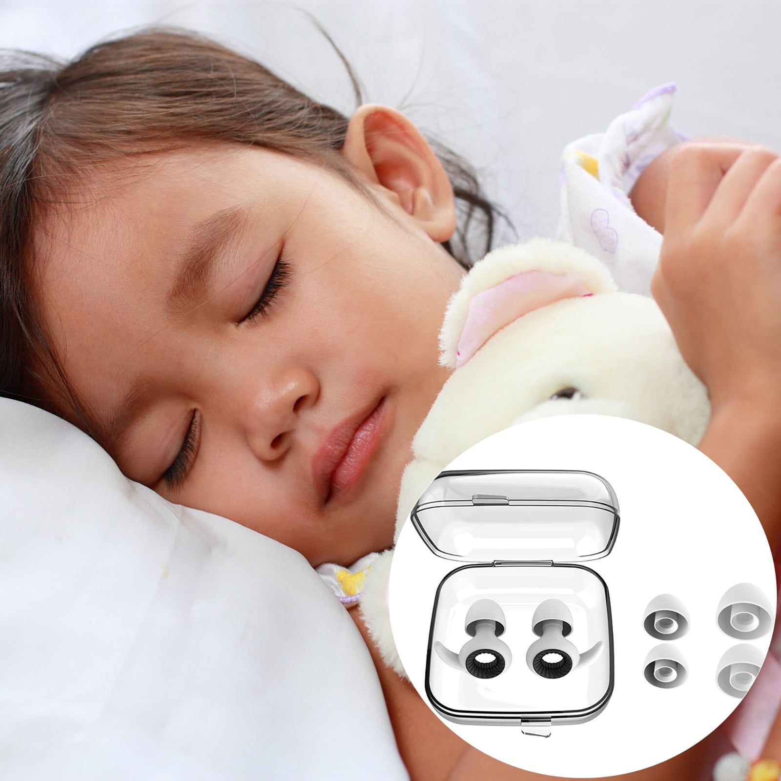 SIfdSeng Baby Must Haves Silicone Earplugs for Sleeping Noise Cancelling Ear Plugs for Snoring Swimming and Quiet Study Soft Comfortable Reusable Walmart