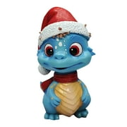 SIfdSeng Baptism Centerpieces for Tables Christmas Baby Dragon Ornaments Home Decoration Cute Cartoon Ornaments Resin Ornaments Christmas Ornaments Christmas Gifts