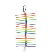 SIfdSeng Bird Toys Small Hanging Tearing Toy and Popsicle Sticks Bird Toy for Pet *12Pcs