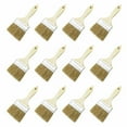 SIfdSeng Drafting Arm for Drafting Tables Chip Brush 3 Inch Paint Brushes 12 Pack Natural