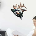 SIfdSeng Hanging Decorations Christmas Decor Gifts Rustic Metal Deer