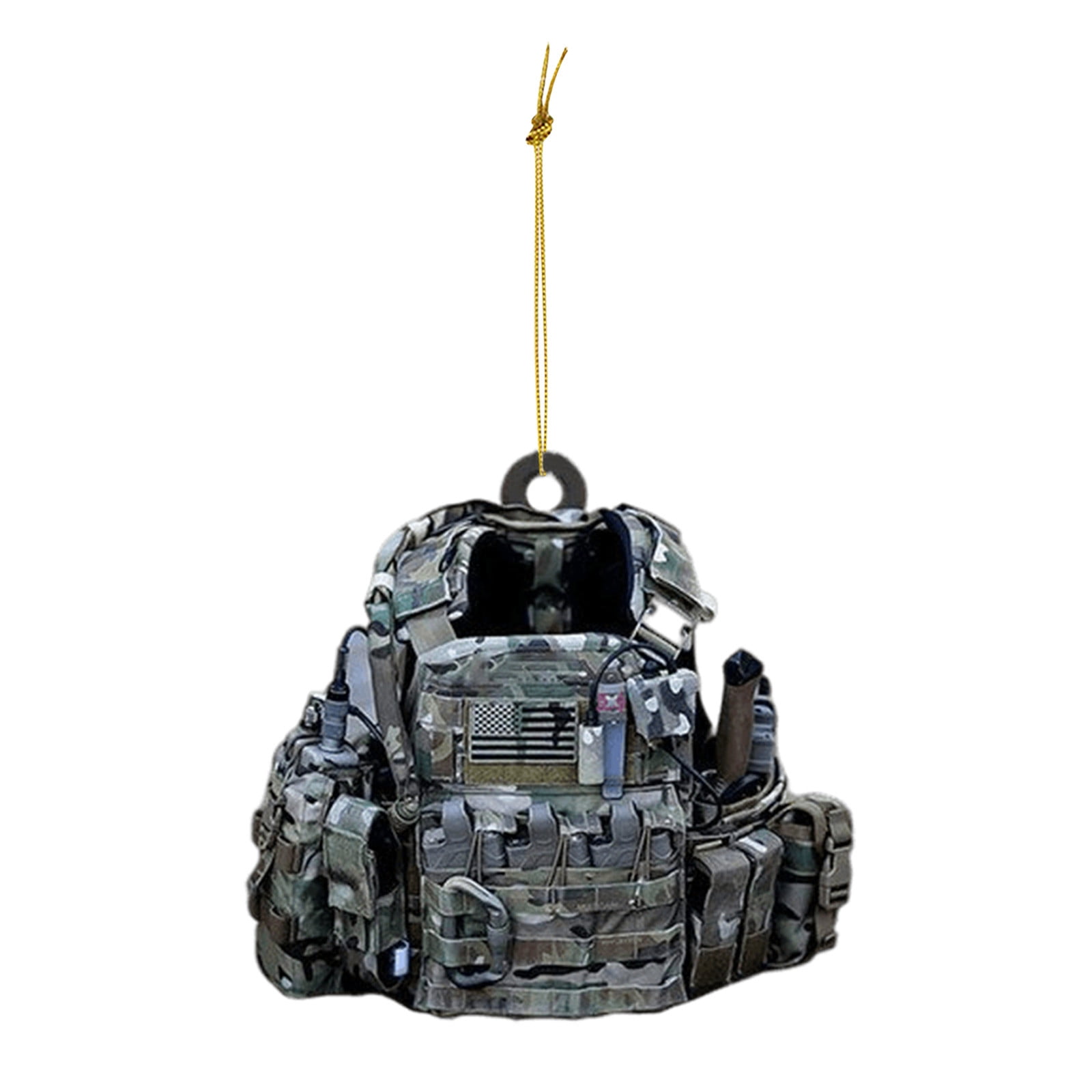 SIfdSeng Hanging Decorations Outdoor Witch Diy Commemorative Military