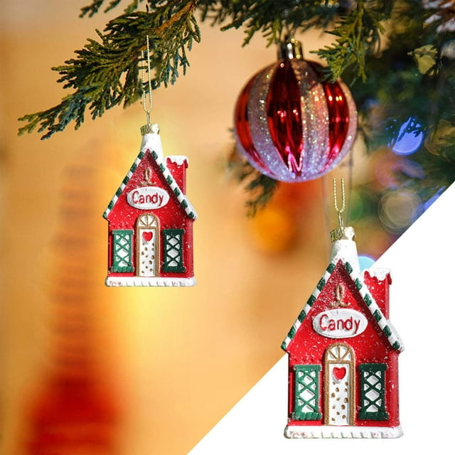 SIfdSeng Hanging Pumpkin Decorations Christmas Paint Shaped Ball