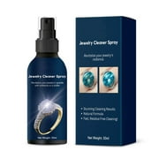 SIfdSeng Jewelry Cleaner Necklace Jewelry Gold Jewelry Blackening Decontamination Cleaner 50Ml/1.69 Oz Papa Fathers Day Gift from Granddaughter Father's Day Gifts for Husband Ideas