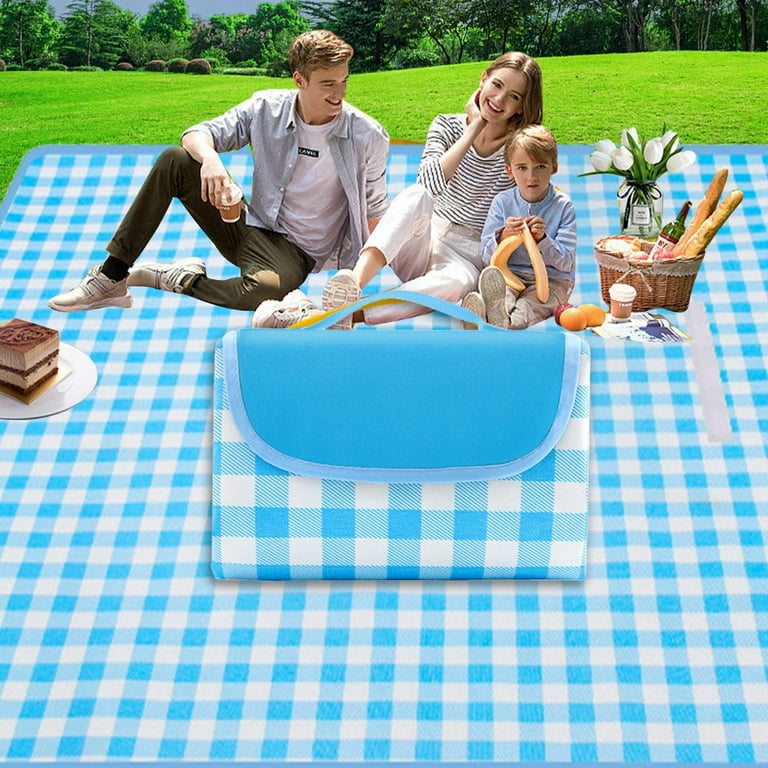 Light blue picnic blanket hotsell