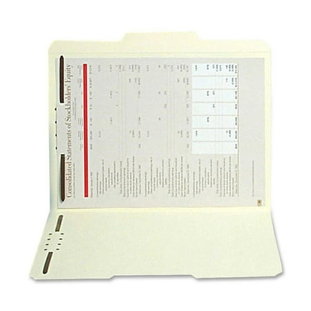 SJ Paper 1/3 Tab Cut Letter Recycled Top Tab File Folder