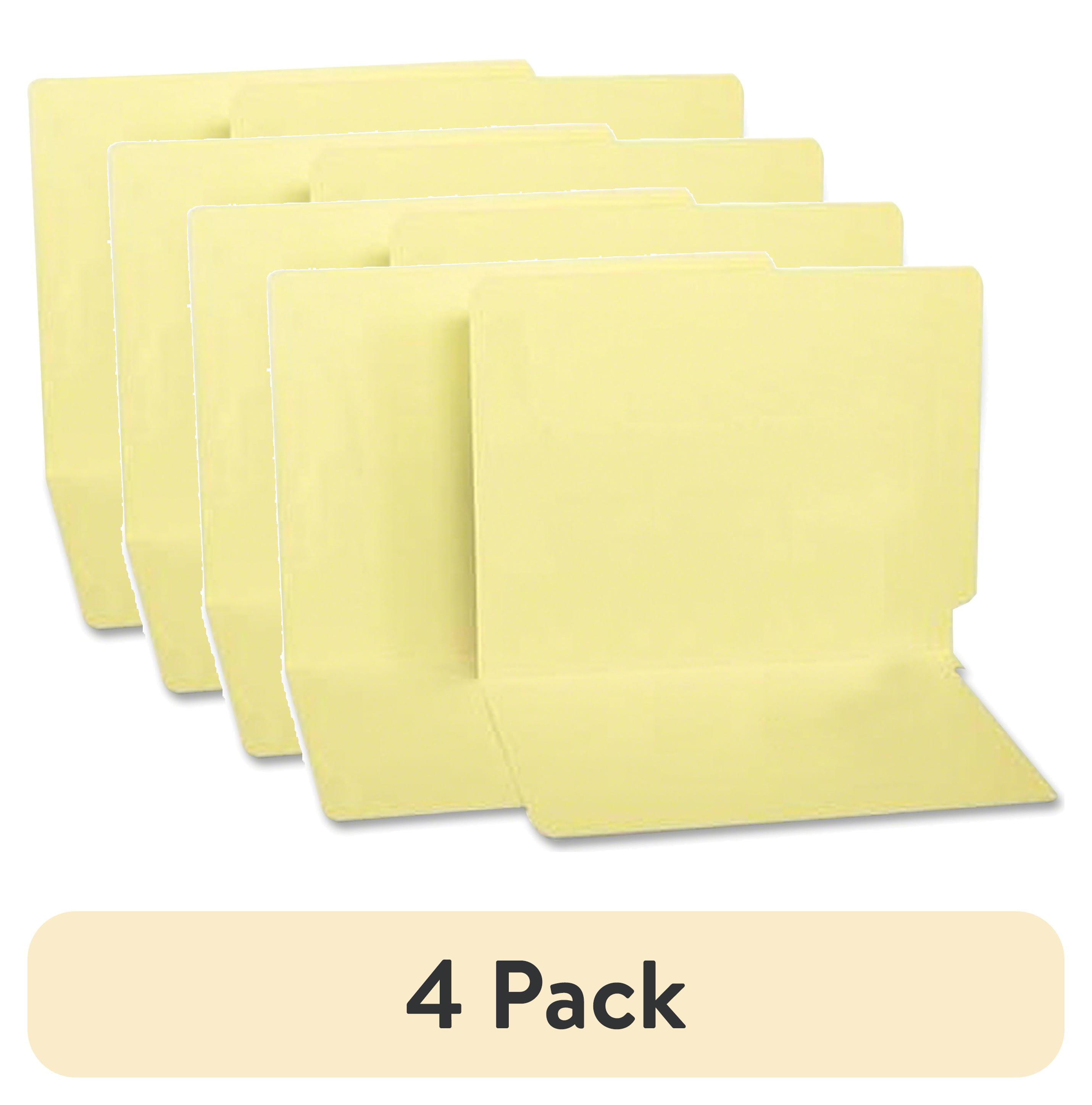 (4 pack) SJ Paper Full Tab Cut Letter Recycled End Tab File Folder ...