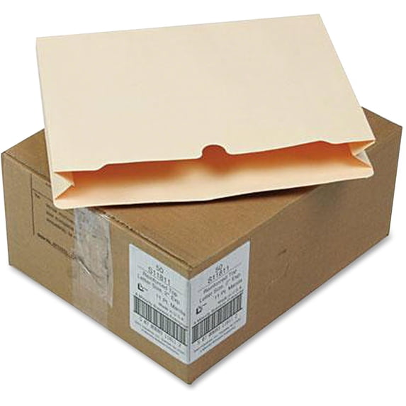 SJ Paper Straight Tab Cut Letter Recycled File Jacket