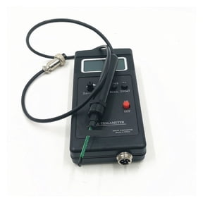 SJ200 Digital Gauss Meter Static Magnetic Field Tester 0-200Mt-2000mT With Adapter