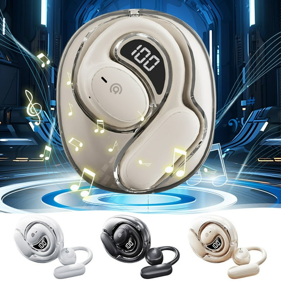 SJ235 Open Ear Headphones for Sports Bluetooth Ear Earbuds for Runners and Cyclists