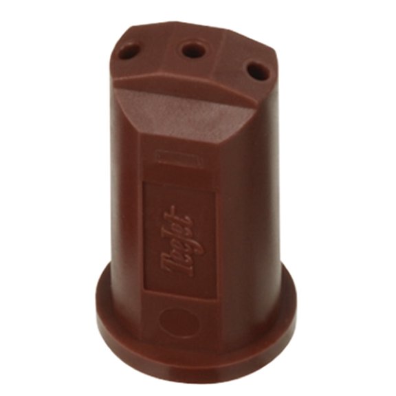 TeeJet StreamJet Solid Stream Fertilizer Spray Nozzles, 3 Hole, Brown - SJ3-05-VP