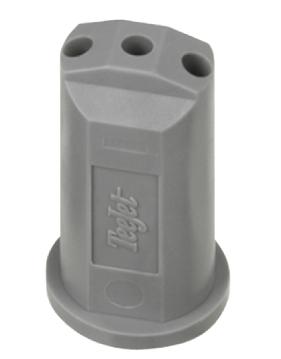 TeeJet StreamJet Solid Stream Fertilizer Spray Nozzles, 3 Hole, Gray ...