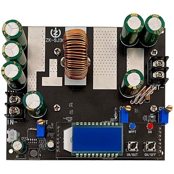 -SJ30 700W Synchronous Rectification 30A Automatic Buck-Boost Power Module Solar Charging MPPT,with Display