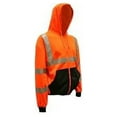 thumbnail image 1 of SJ400-4XL 4X Large Cor-Brite Class III orange hooded sweatshirt, 1 of 1