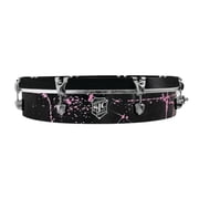 SJC Drums Navigator Series 4" x 20" UFO Drum 7-Ply Maple - Pink Splatter