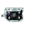 thumbnail image 1 of SJC Drums Navigator Series 7" x 10" Rack Tom - Black w/ Pink Splatter, 1 of 1
