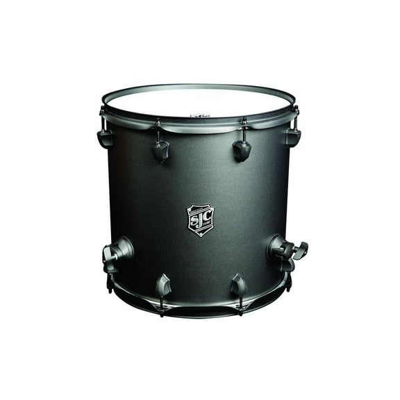 SJC Pathfinder Floor Tom 14x14 Maple Hybrid Green Glimmer Finish