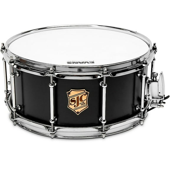 SJC Drums Tour Series Snare Drum 14 x 6.5 in. Matte Black