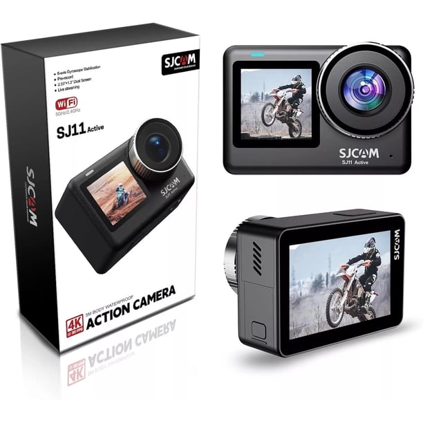 SJCAM C300 4K Action Camera with 6-Axis Stabilization, 30M