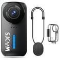 thumbnail image 1 of SJCAM C110 4K Ultra HD Action Camera, EIS Stabilization, Waterproof 30M, 125° Wide Angle, Body Camera with Helmet/Chest Mount, Built-in WiFi & Microphone, 15MP Photo, Vlogging Camera(Entry-Level), 1 of 10