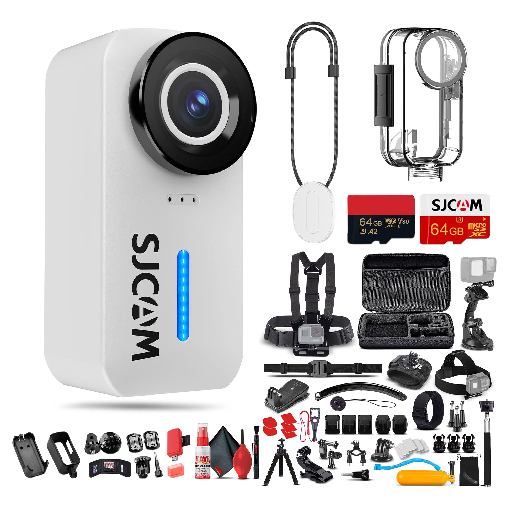 SJCAM C110 Plus Action Camera with 4K Video, Gyro Stabilization